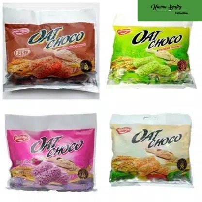 

Oat Choco | snack oat milk | aneka rasa varian oat choco naraya 40 pcs