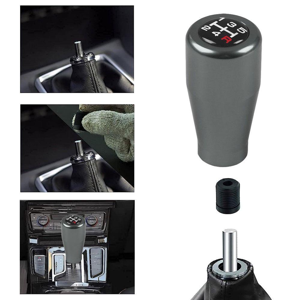 Kepala Tuas Shifter Populer, Knob Pemindah Gigi Mobil Manual, Headball Lengan Tuas Baru Non-Slip Aksesori Otomatis Gear Stick Untuk Universal