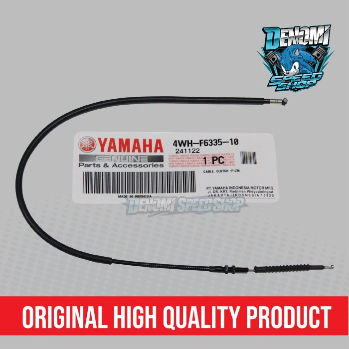 Kabel Kopling Cable Clutch Yamaha F1ZR FIZR F1Z FIZ R Original YGP 4WH-F6335-10