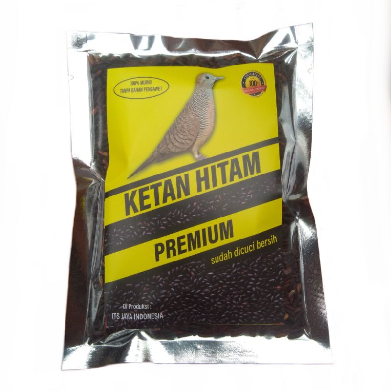 KETAN HITAM PAKAN BURUNG
