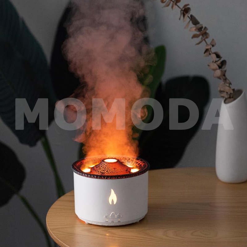 Humidifier Pelembab Udara Aromaterapi Ultrasonik Bentuk Ubur-Ubur Kapasitas 360ml Humidifier Diffuser USB Mini Air Purifier Aromatherapy Essential Oil Difuser