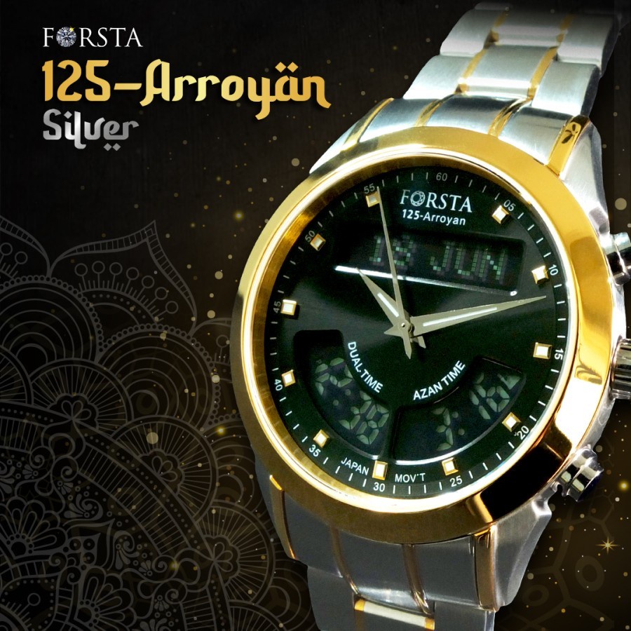 JAM TANGAN FORSTA 125 ARROYAN SILVER JAM TANGAN FORSTA WANITA ORIGINAL