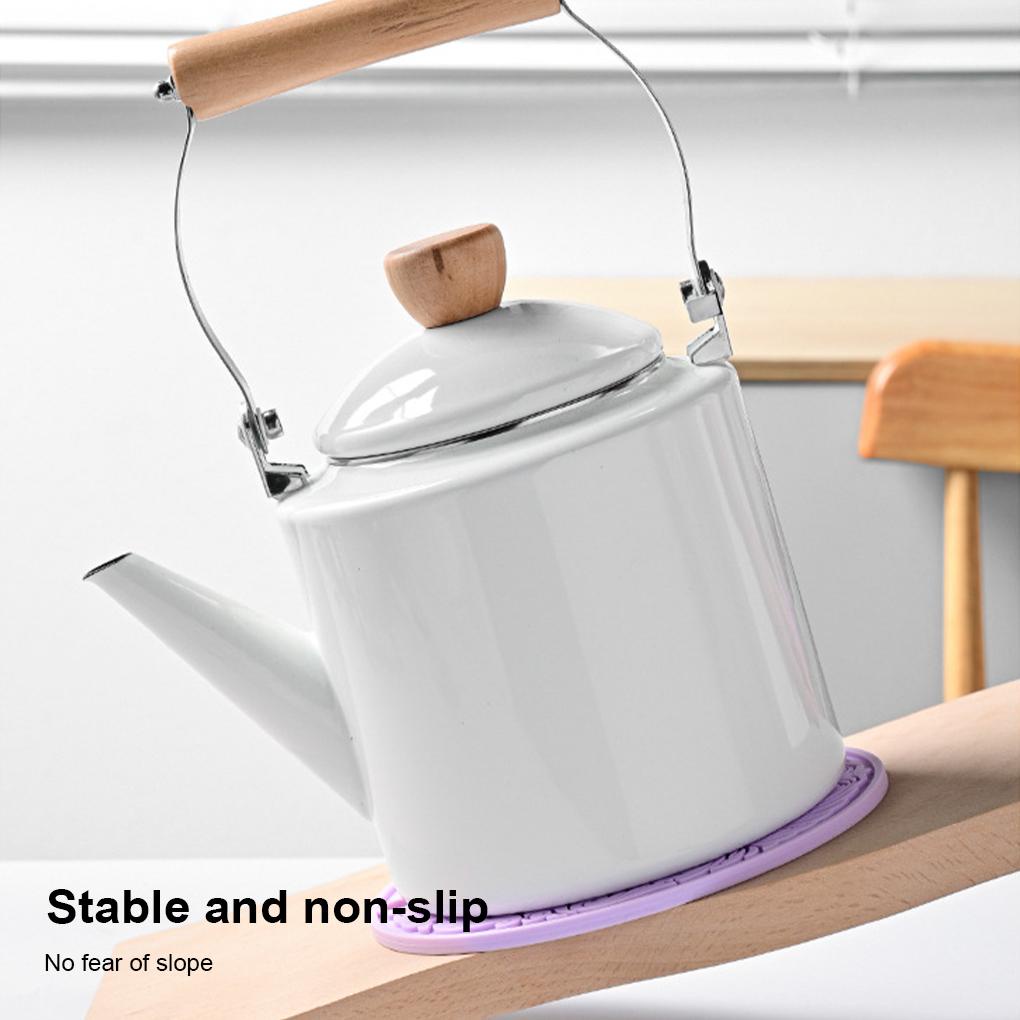 Alas Panci Panas Anti Selip Insulasi Panas Tatakan Cangkir Mangkok Coaster Holder Rumah Tangga Alas Meja Masak Reusable Washable