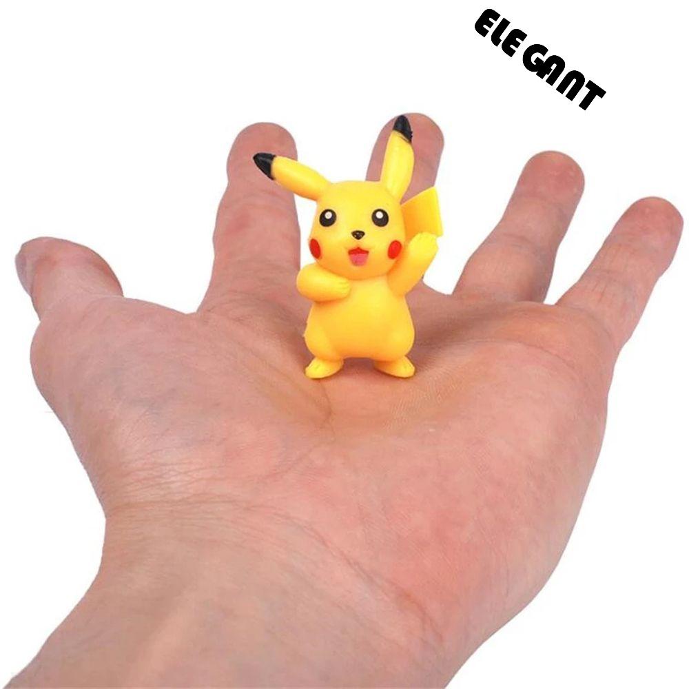 【 ELEGANT 】 Action Figure Dekorasi Rumah Hiasan Kue Mainan Mini Mainan Anak Mainan PVC Figure Collection Model Toy