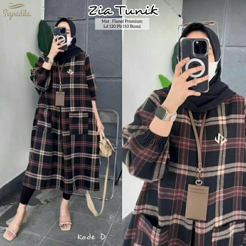 ZIA TUNIK ORI SIGNADILA | Ld120 Flanel Premium