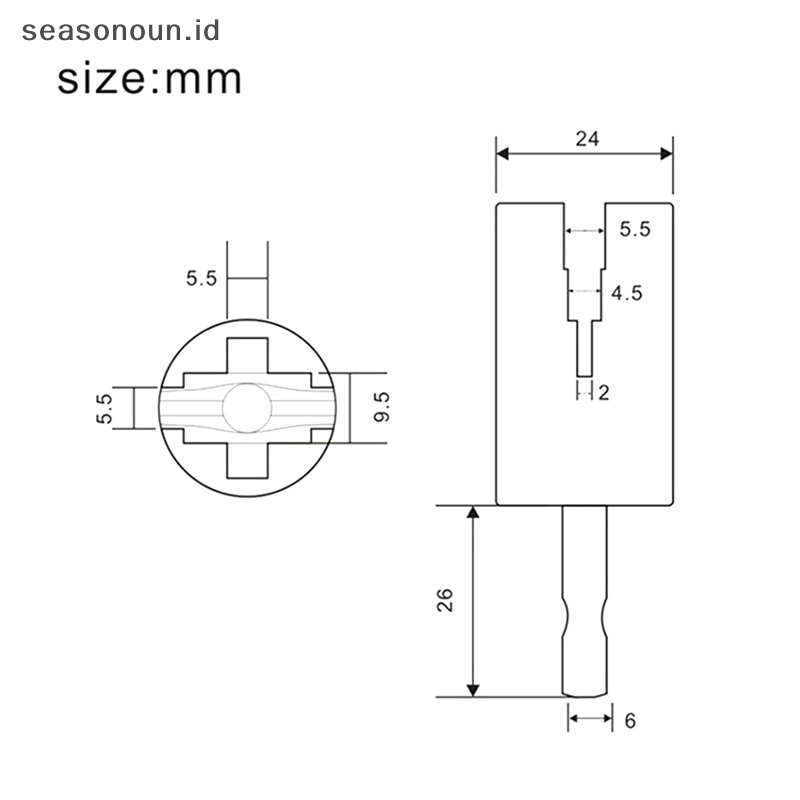 Alfineasonoun 2pcs alfinlectric alfintring alfininder alfineads galihuitar alfinhord alfinhange intipool untuk alfinuitars alfinkulele alfinanjos suketandolins .