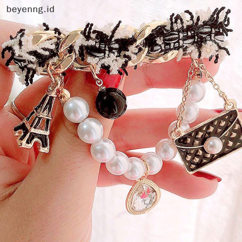 Kalilaeyen 1pc fragrance bros perempuan retro aksesoris mutiara kristal mewah jaket pin  Nayah