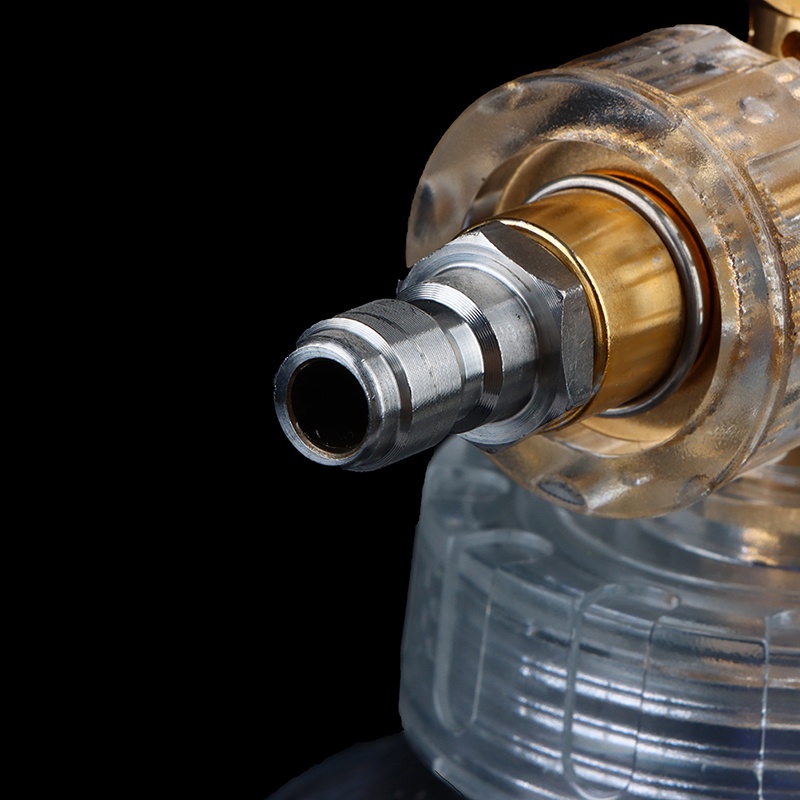 [glowingbrightly] Foamer Jet Bottle Transparan High Pressure Foam Lance Alat Pembersih Mesin Cuci Mobil TFX