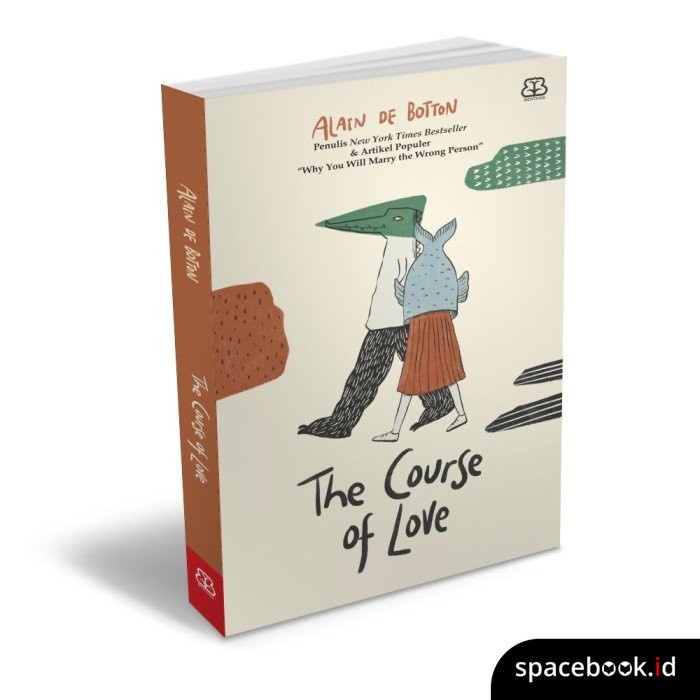 BUKU THE COURSE OF LOVE - ALAIN DE BOTTON