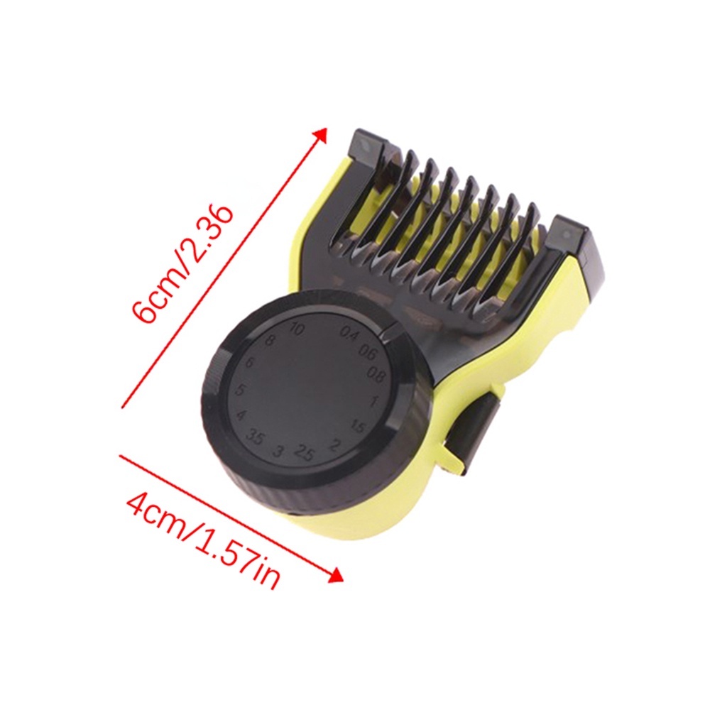 Philips Norelco OneBlade Replacement Blades/Philips OneBlade 14 Length Adjustable Razor Precision Guide Comb