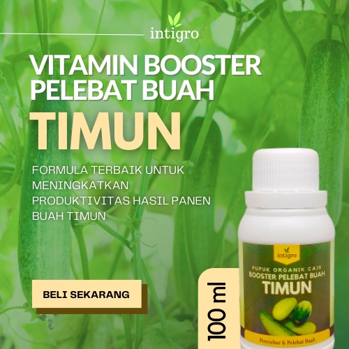Pupuk Pelebat Buah Mentimun / Pupuk Booster Mentimun / Pupuk Obat Penyubur Untuk Tanaman Mentimun