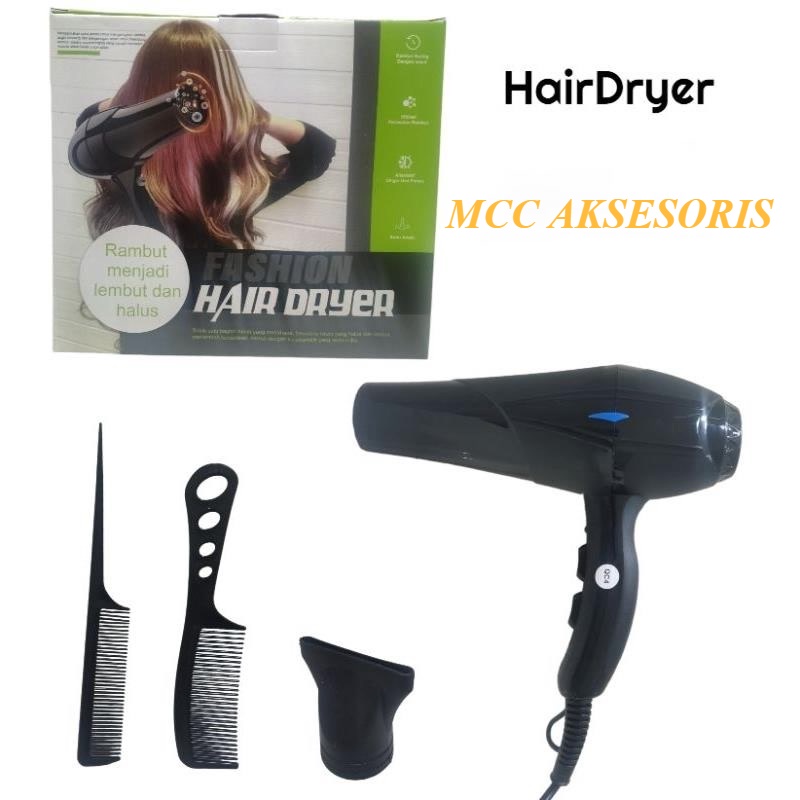 Hair dryer JUMBO Alat Pengering Multifungsi Free Sisir + fokus pengering