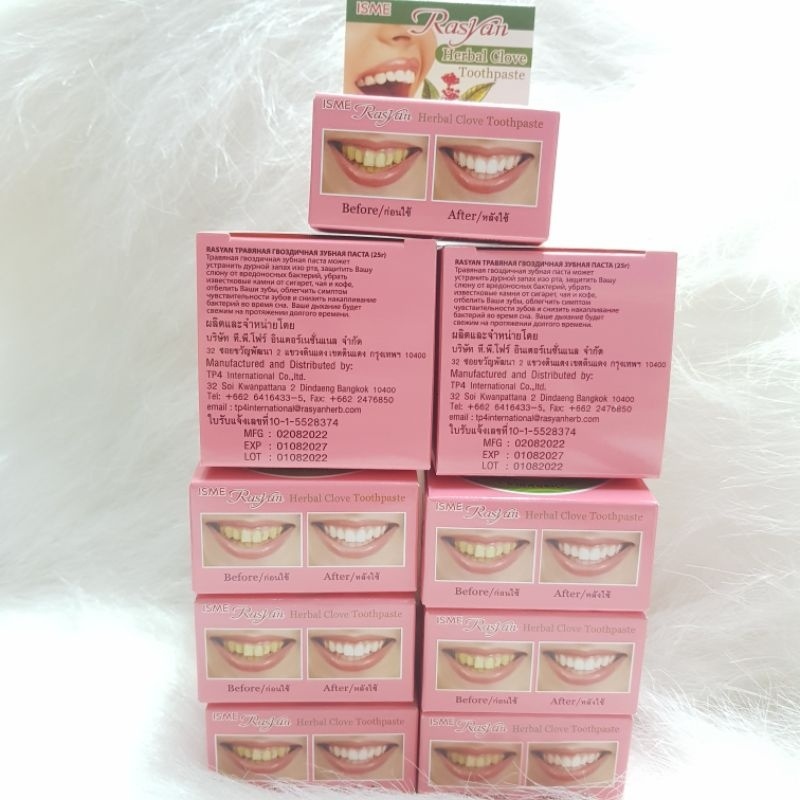 RASYAN HERBAL CLOVE TOOTHPASTE | PEMUTIH GIGI