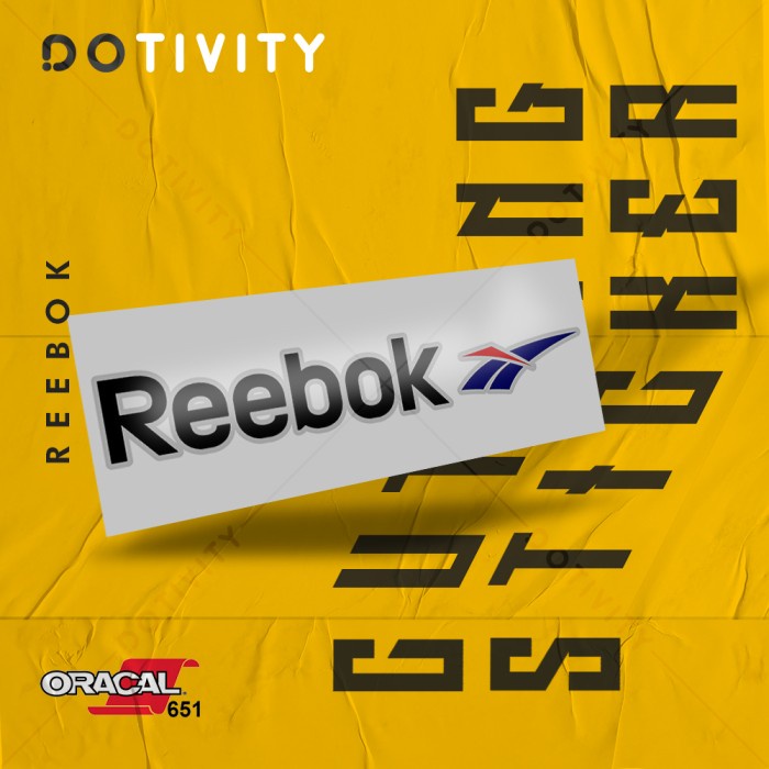 

Cutting Sticker REEBOK V11 2 Colors