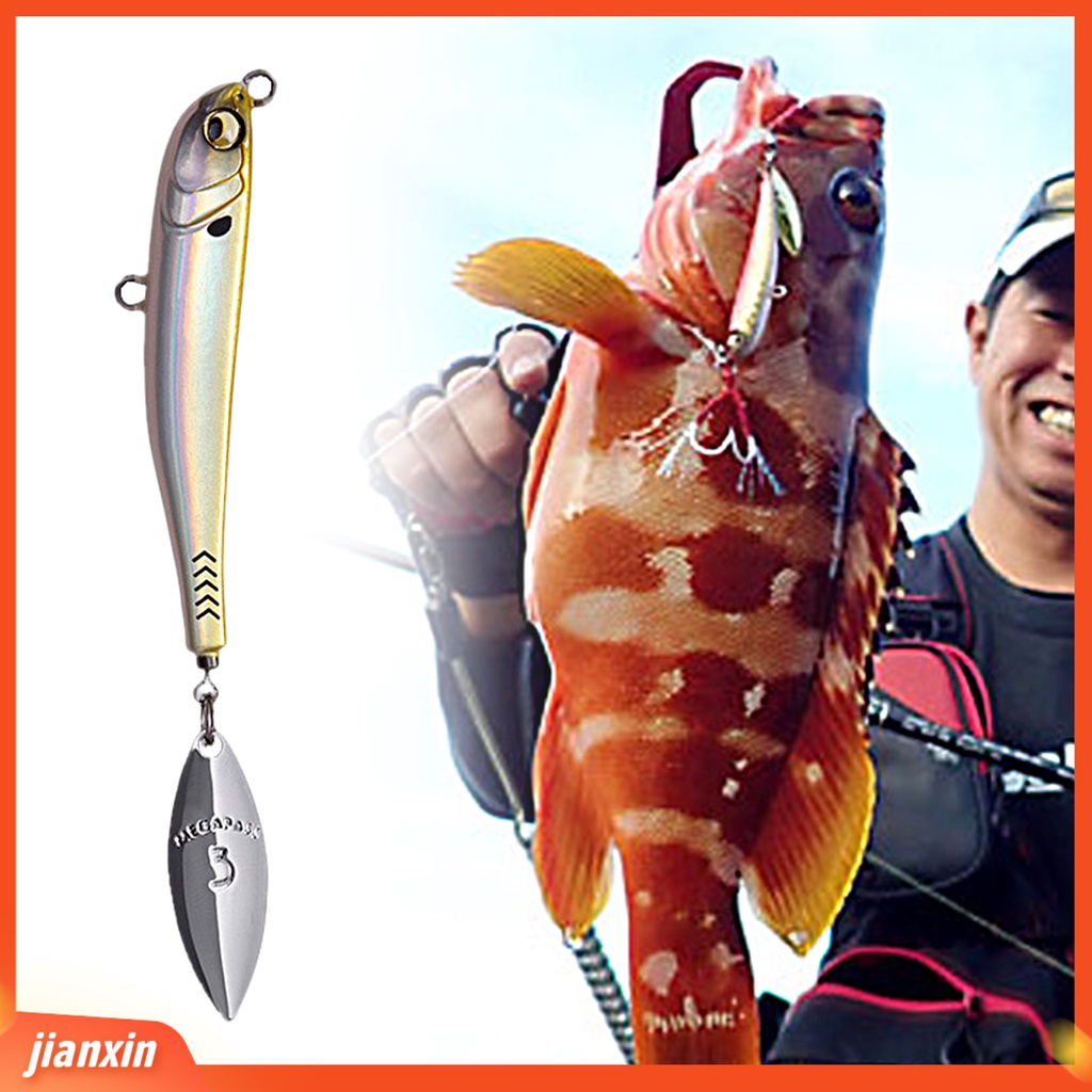 (In Stock) 62mm 30g Tengger Umpan 3D Mata Pengerjaan Halus Simulasi Universal Warna Cerah Anti-Pengaruh Multifungsi Bergaris Bass Umpan Palsu Untuk Air Asin