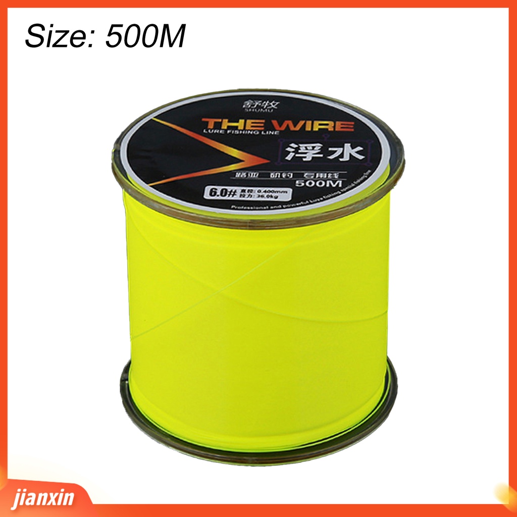 (In Stock) 500M Compact Fishing Line Kawat Pancing Multi Spesifikasi Ringan Kekuatan Tinggi Untuk Memancing