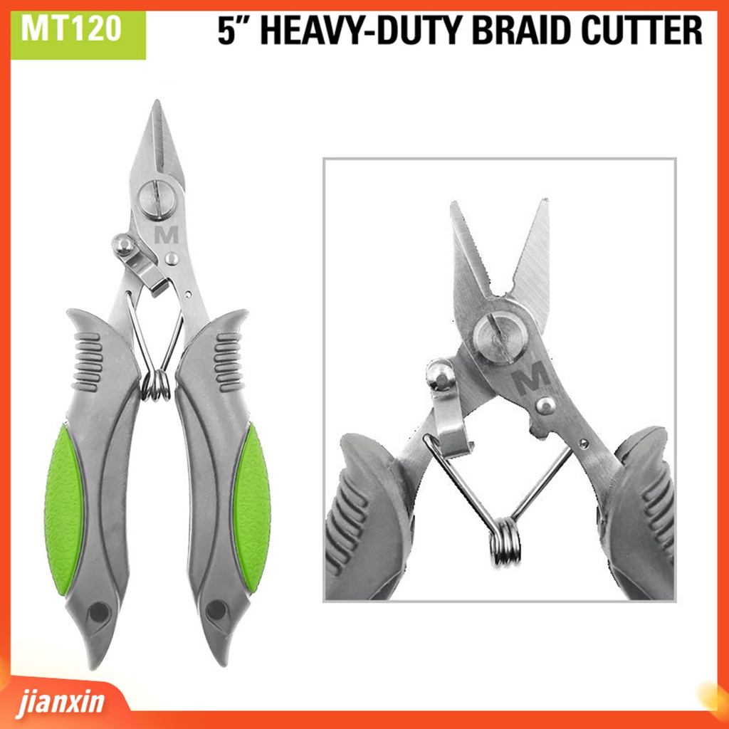 (In Stock) Fish Plier Mirror-polished Mudah Disimpan Pemotong Kepang Heavy-duty Stainless Steel Untuk Outdoor