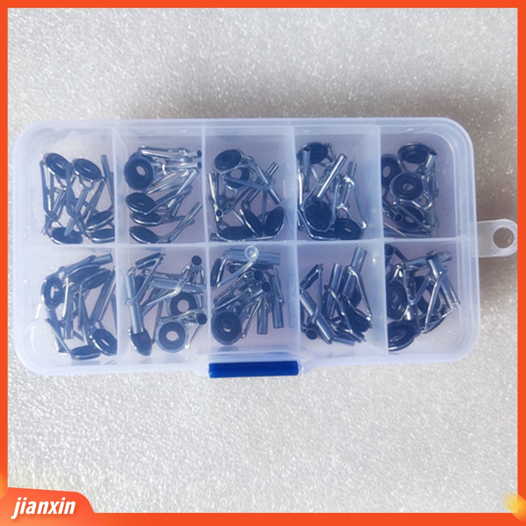 (In Stock) 50Pcs /Set Pandu Pancing Desain Tahan Kusut Multi Ukuran Nyaman Dipakai Tips Pancing Untuk Nelayan
