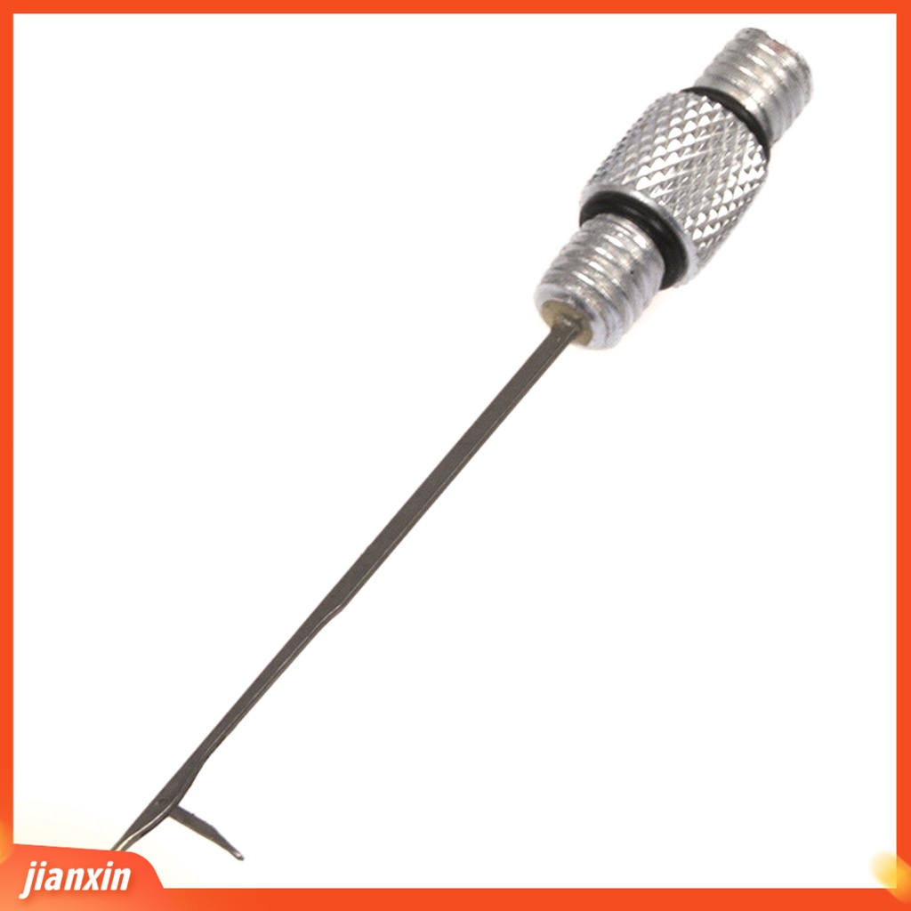 (In Stock) Jarum Umpan Pancing Multicolor Dapat Diputar Bahan Aluminium Alloy Dengan Bor Splicing Making Needle Untuk Memancing