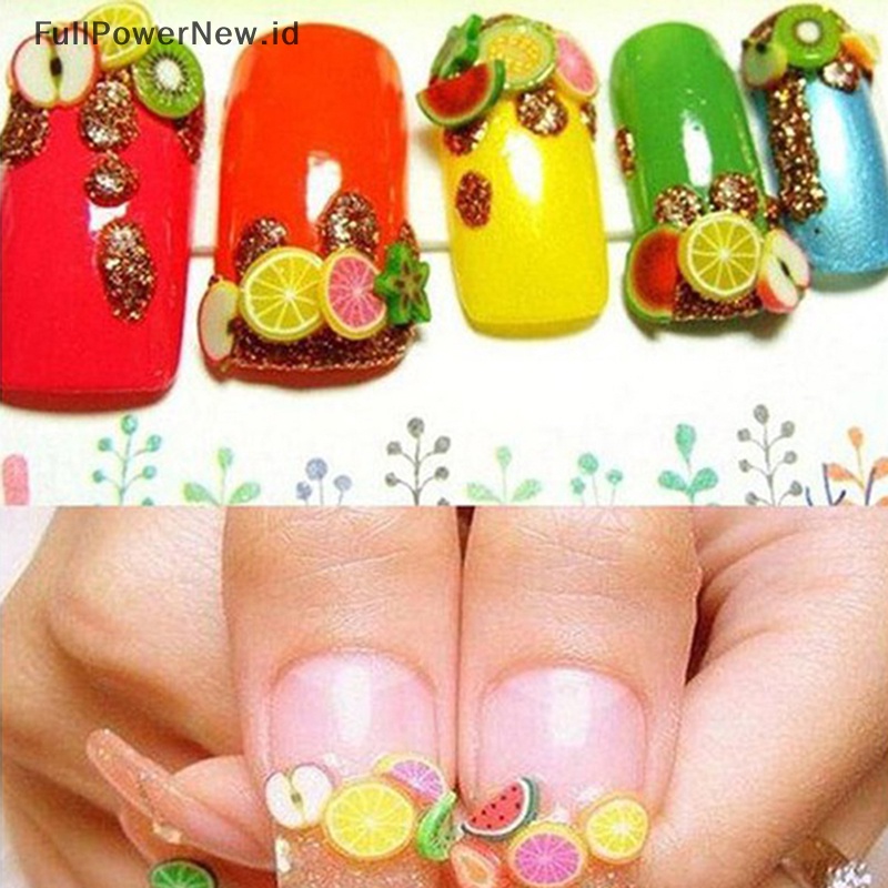 Power 1000Pcs /pack Pengisi Cetakan Epoxy Resin Nail Art Buah Campur Untuk Diy Perhiasan Tools ID