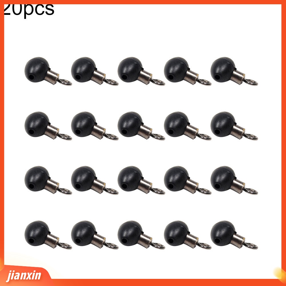 (In Stock) 10 /20 /30 /40Pcs Fishing Tackle Zip Slider Beads Putar Pulley Klip Line Rigs