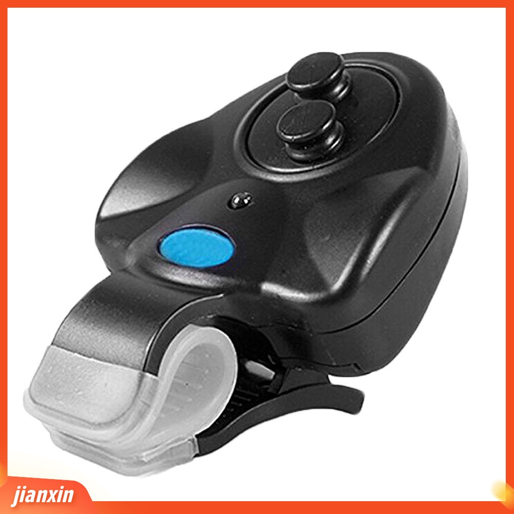 (In Stock) Lampu LED Elektronik Clip-on Night Fishing Rod Alat Peringatan Alarm Gigitan Ikan Suara
