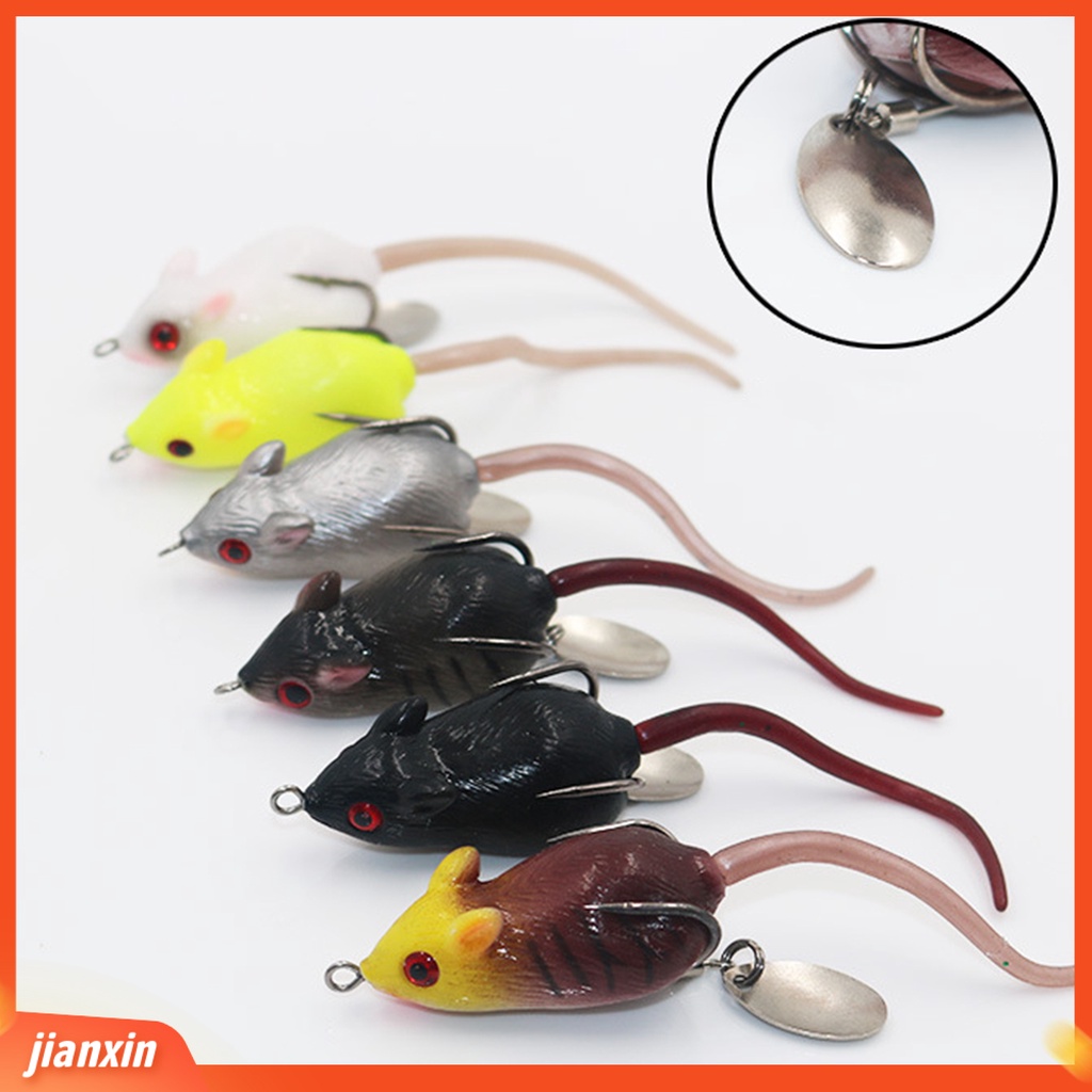 (In Stock) Lure Realistis Vivid Rubber Umpan Air Asin Untuk Snakehead