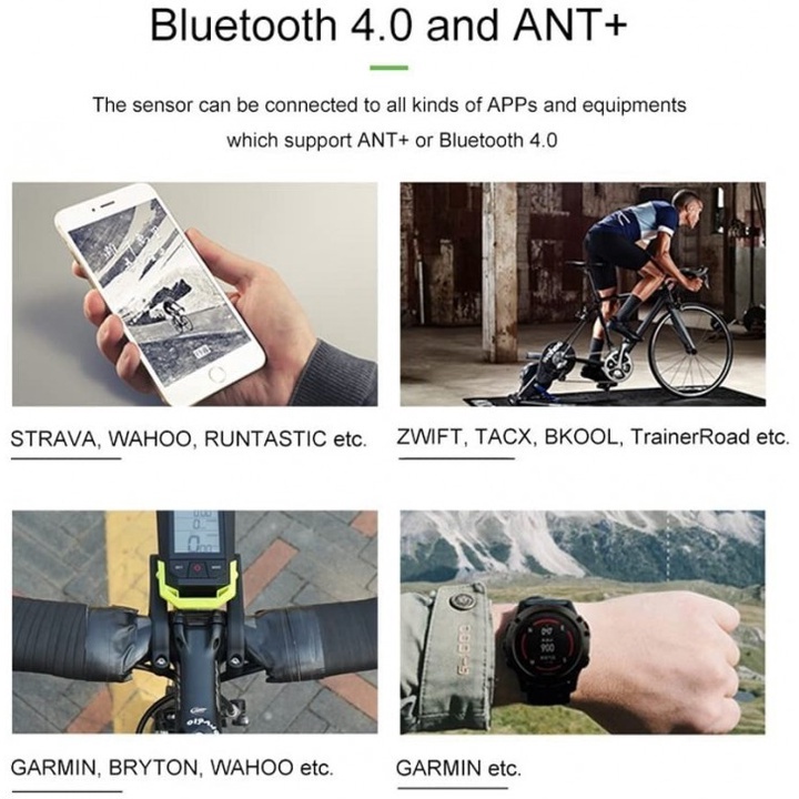 66 CYCPLUS C2 - Smart Cadence Sensor - Bluetooth and ANT Multi Protocol