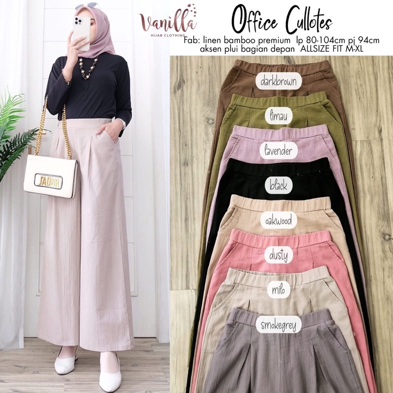 OFFICE CULLOTES ori VANILLA