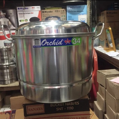 PANCI KUKUS / DANDANG ORCHID 34 CM - panci orchid34