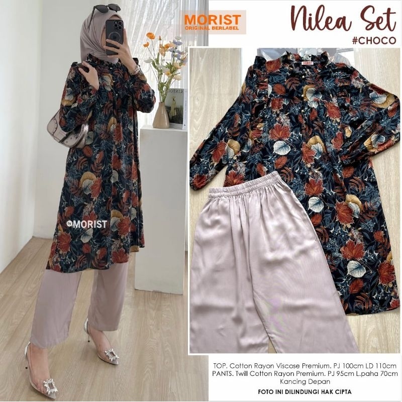 NILEA SET ORI MORIST | Ld110 Cotton Rayon Viscose Premium