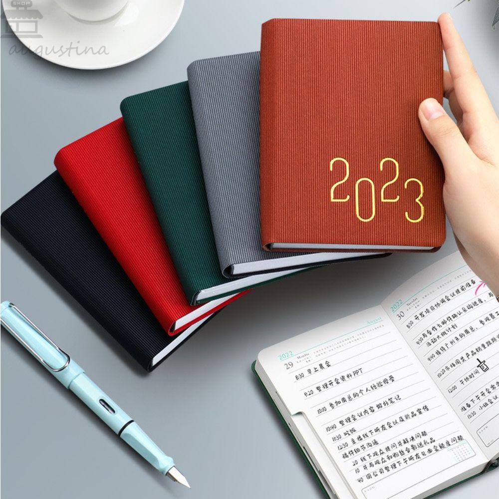 AUGUSTINA 2023b6 Notebook Daily High Quality Perlengkapan Kantor 365hari Perencanaan Kerja Jadwal Usaha Notepad