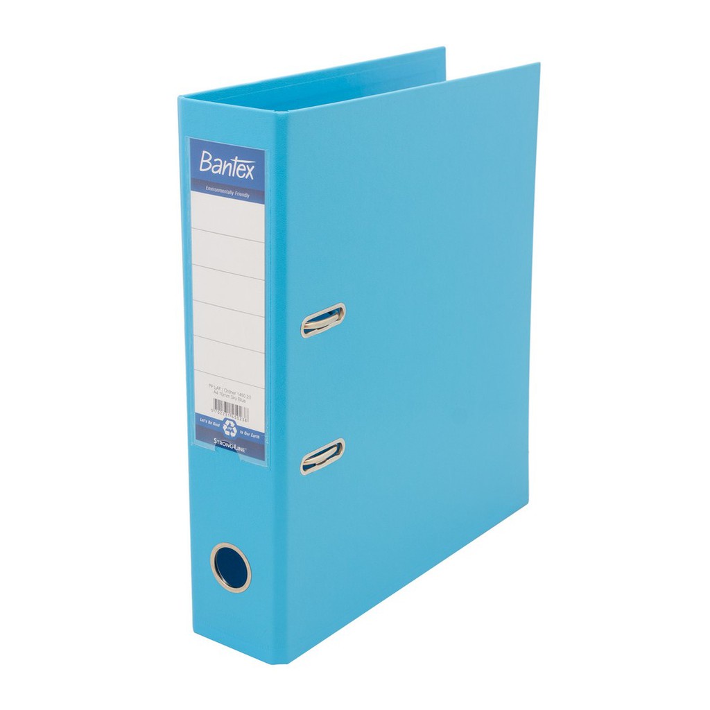 

[Artomas] Bantex Lever Arch File Ordner Plastic A4 7cm Sky Blue #1450 23