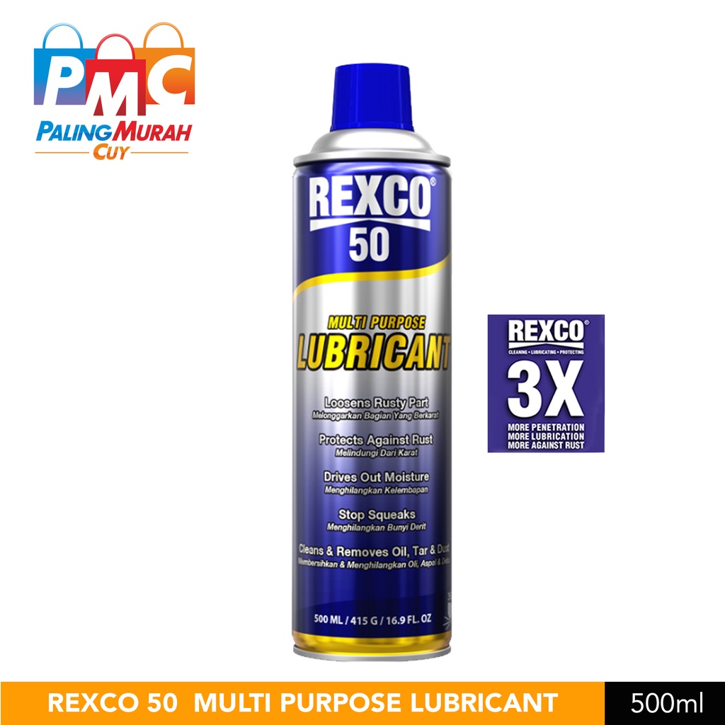 

Rexco 50 Pelumas Serba Guna / Anti Karat 500 Ml (Lubricant)