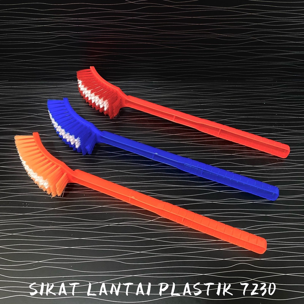 GB - A095 - SIKAT KAMAR MANDI GAGANG PLASTIK - SIKAT BEBEK LANTAI PLASTIK - BULU HALUS - SIKAT LANTA