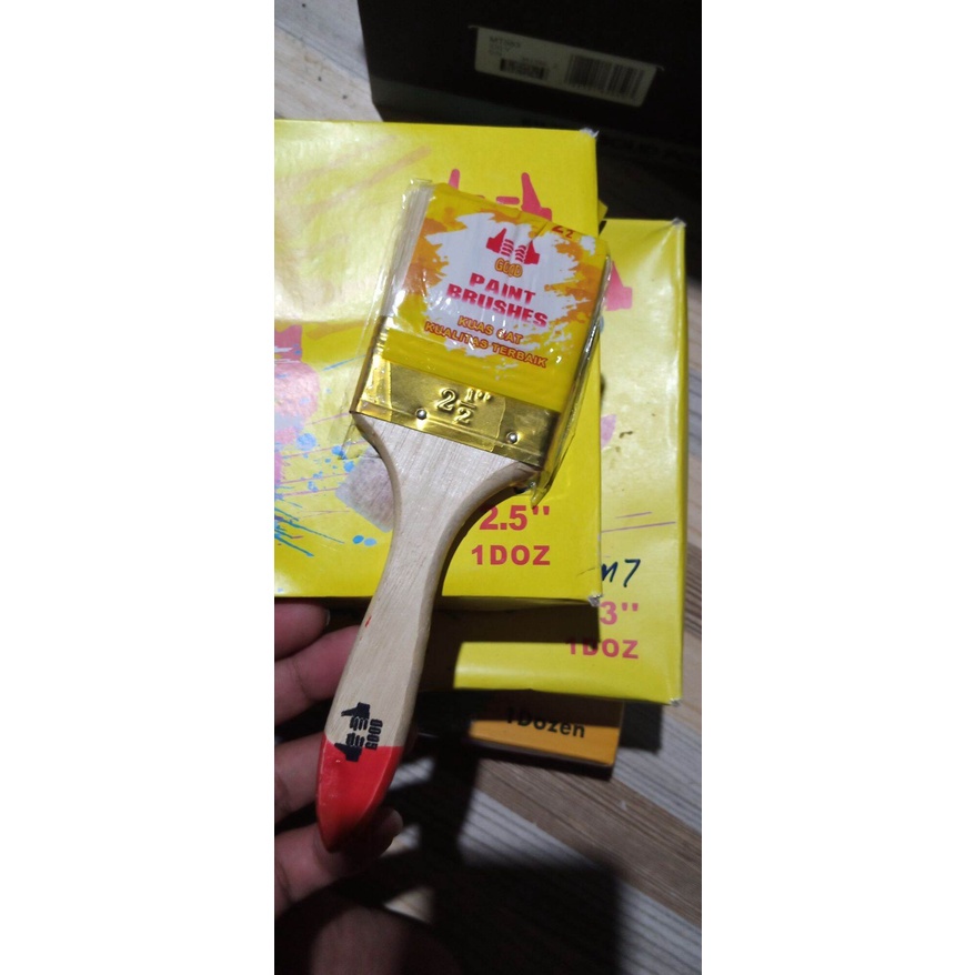 

Kuat cat tembok 2.5 inch merek good