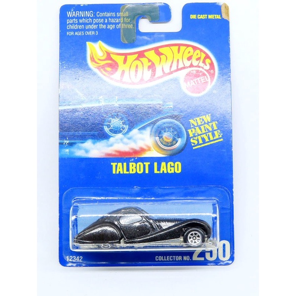 Hot Wheels Talbot Lago - 250 hitam 7SP AS79