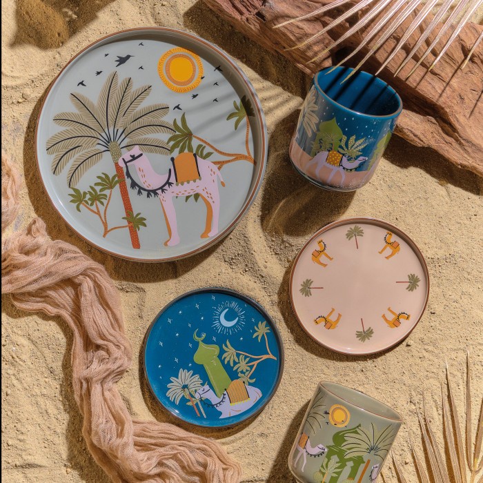Piring Keramik Sahara Terrain by Carramica
