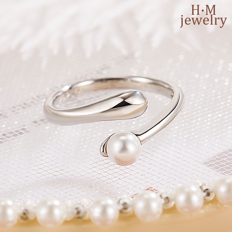 Putaran Track Mutiara Disiplin Diri Yang Canggih Cincin Sederhana Gelang Fashion Pribadi Pembukaan Ornamen