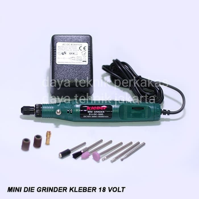 MINI DIE GRINDER KLEBER 18V - TUNER MINI 18V KLEBER porting dtp
