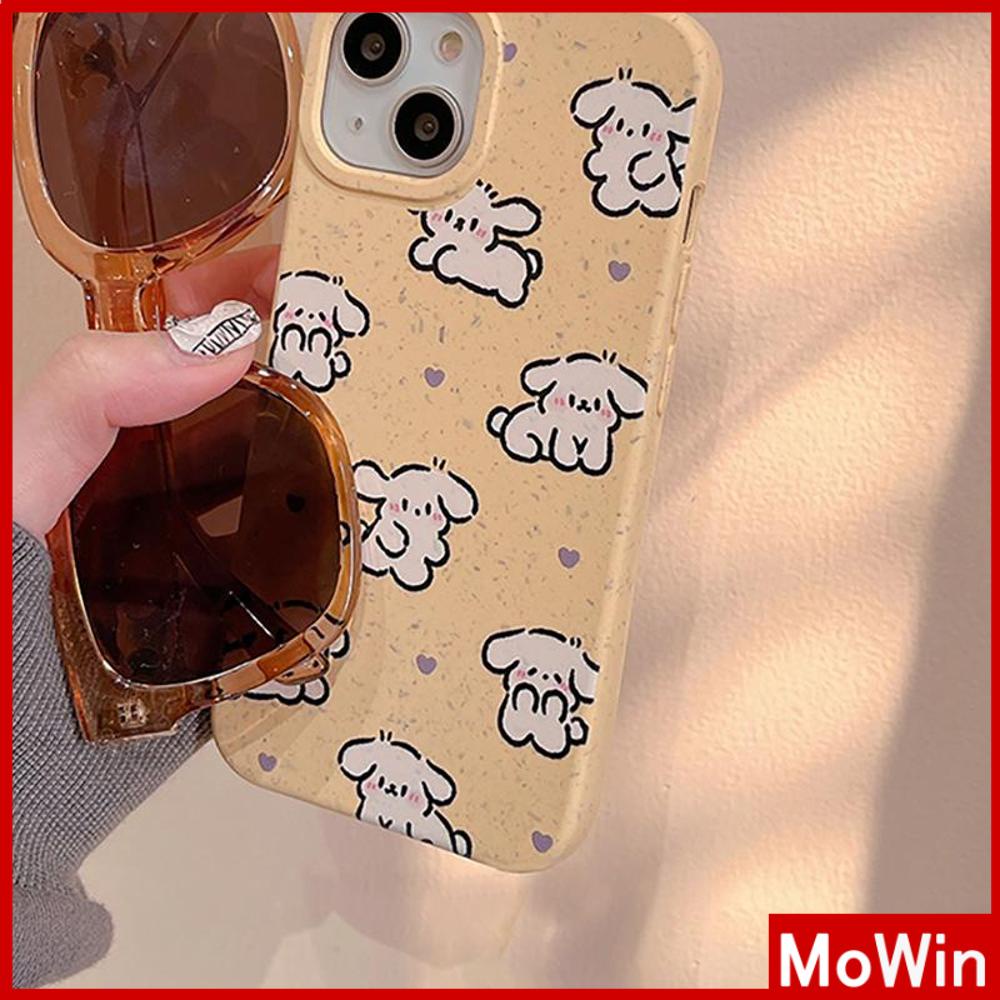 Case iPhone 14 Pro max iPhone Case Ramah Lingkungan Degradable Case Lembut Tahan Guncangan Perlindungan Cute Love Puppy Kompatibel dengan iPhone 13 Pro max 12 Pro Max 11 xr xs max 7Plus 8Plus