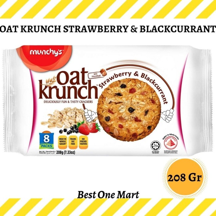 

[CJ] Munchy Oat Krunch Strawberry&Bc / Munchy's Oat Krunch Stroberi