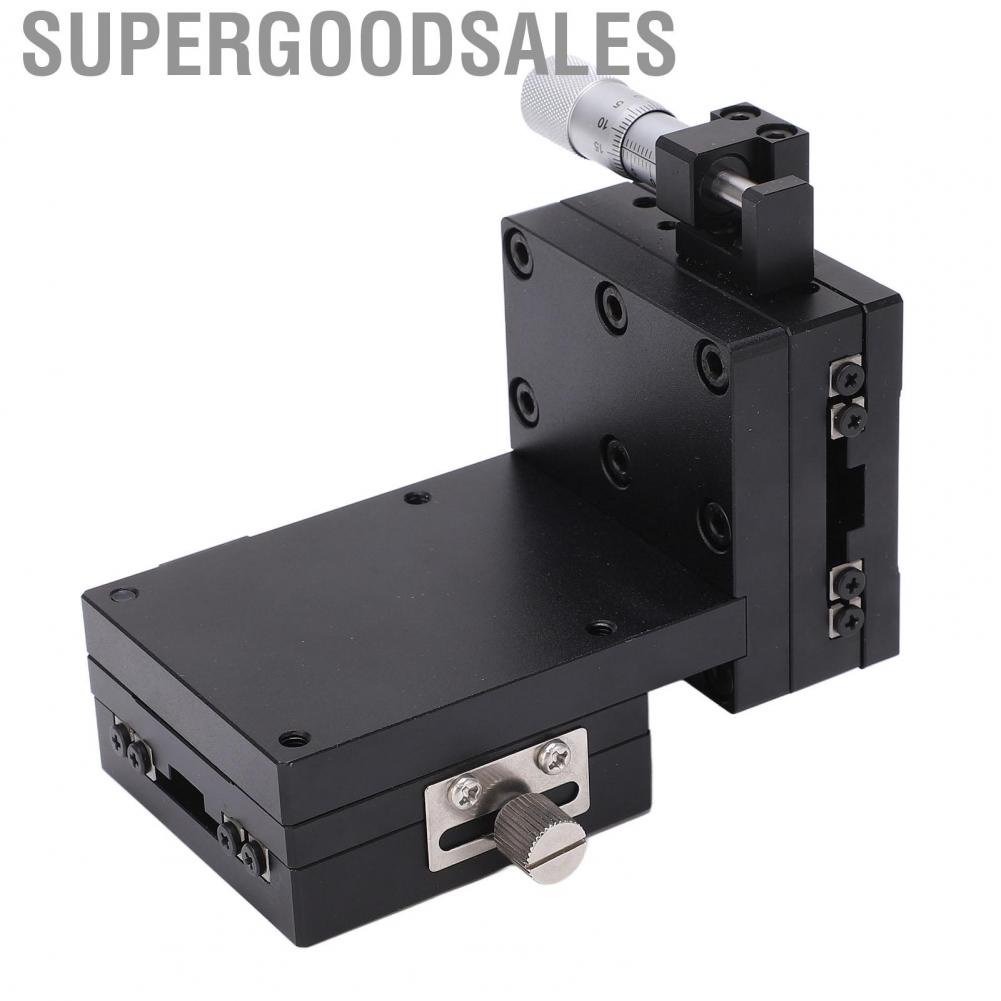 Supergoodsales Trimming Platform  Practical X Z Manual Linear Stage Black Anodized 0.01mm Accuracy for Optical Fiber Coupling