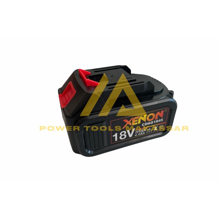BATERAI BOR GERINDA XENON 18V 4A CORDLESS XENON CDID CDAG 1845 BATERE