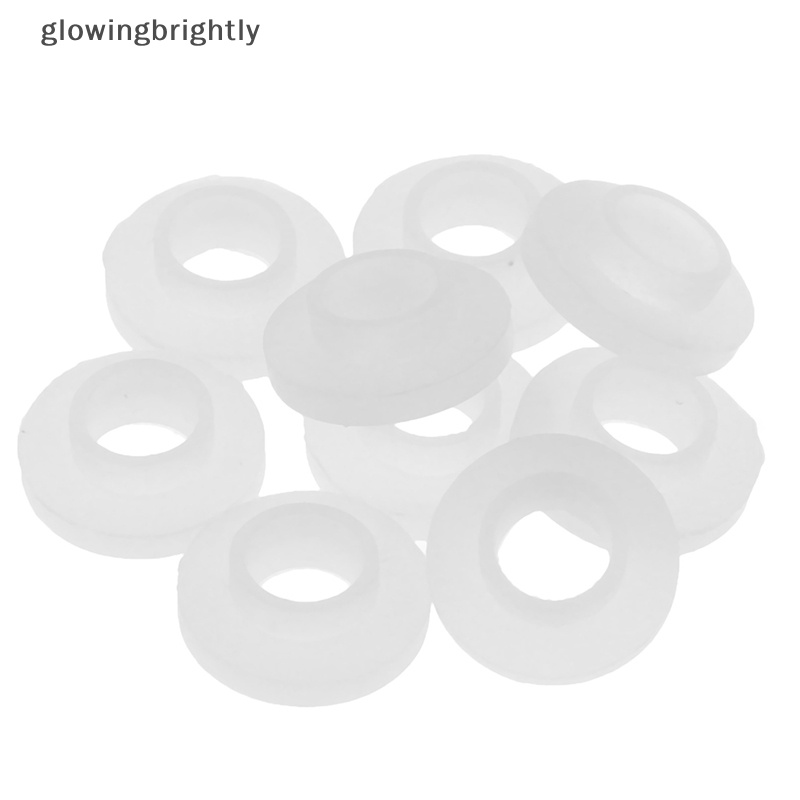 [glowingbrightly] 1per2&quot; 3 /4&quot; 1&quot;karet Ring Silicon PTFE Flat Gasket Sealing Ring Untuk Shower Nozzle TFX