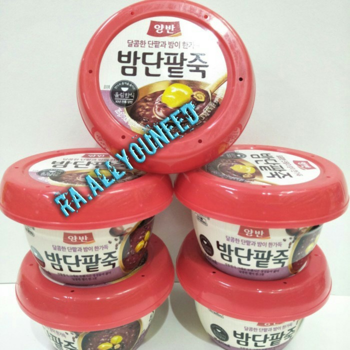 

Dongwon Bubur Instan Kacang Merah&Kacang Kastanye 285gr Dong