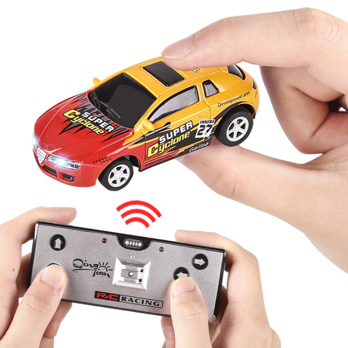 Mini Mobil RC Kaleng 1:64 2.4 Ghz - Mobil RC Mini Kemasan Kaleng