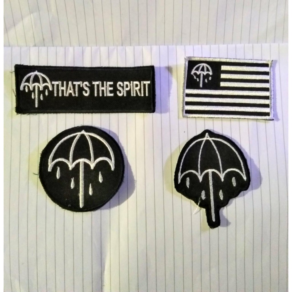 Bordir Patch emblem BMTH Aplikasi