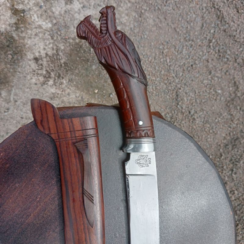 Golsem pisau sembelih bilah 30 cm mirror polish