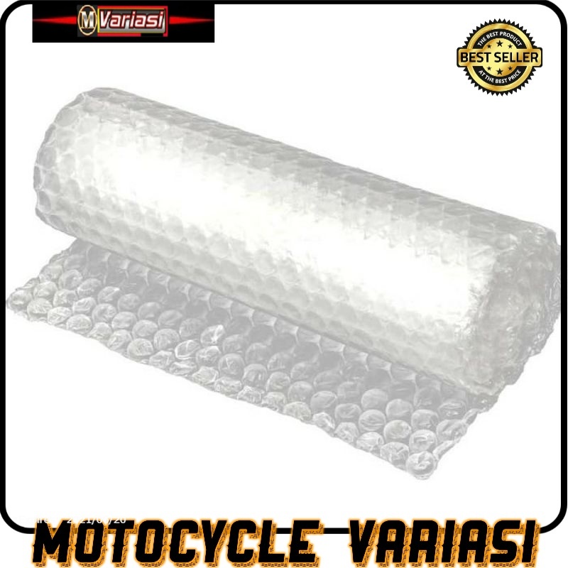 

BUBBLE WRAP / TAMBAHAN BUBBLE AGAR BARANG AMAN LEBIH SAFETY